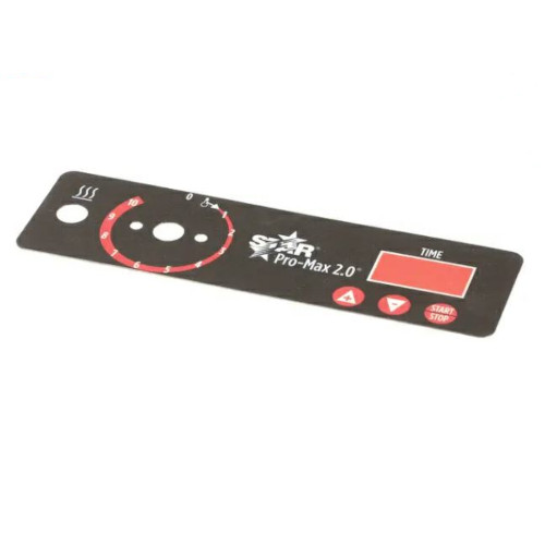 (image for) Star Mfg 2M-Z22061 LABEL/OVERLAY, L/H TIMER , PRO MAX - Click Image to Close